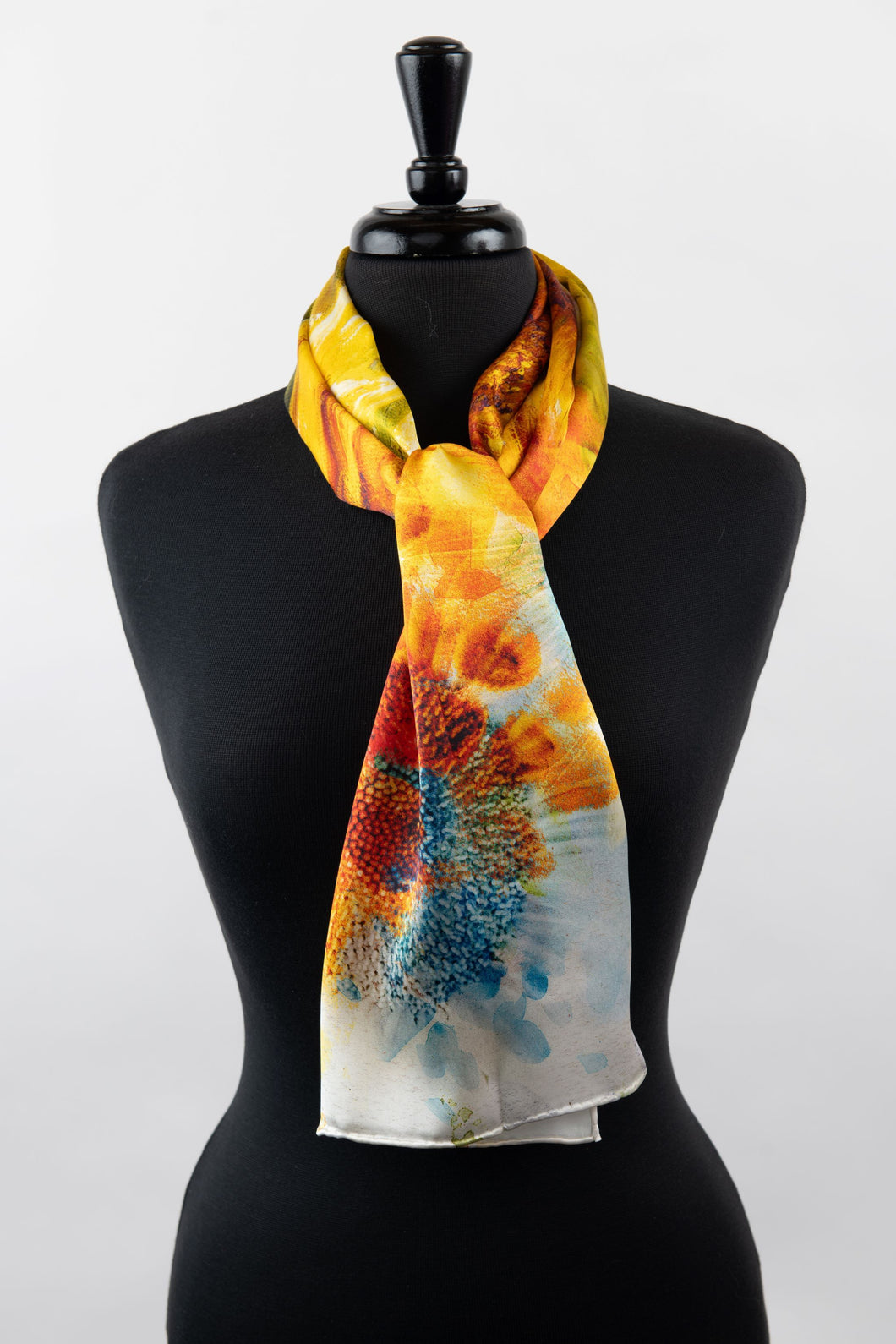 100% Silk Rectangular Scarf