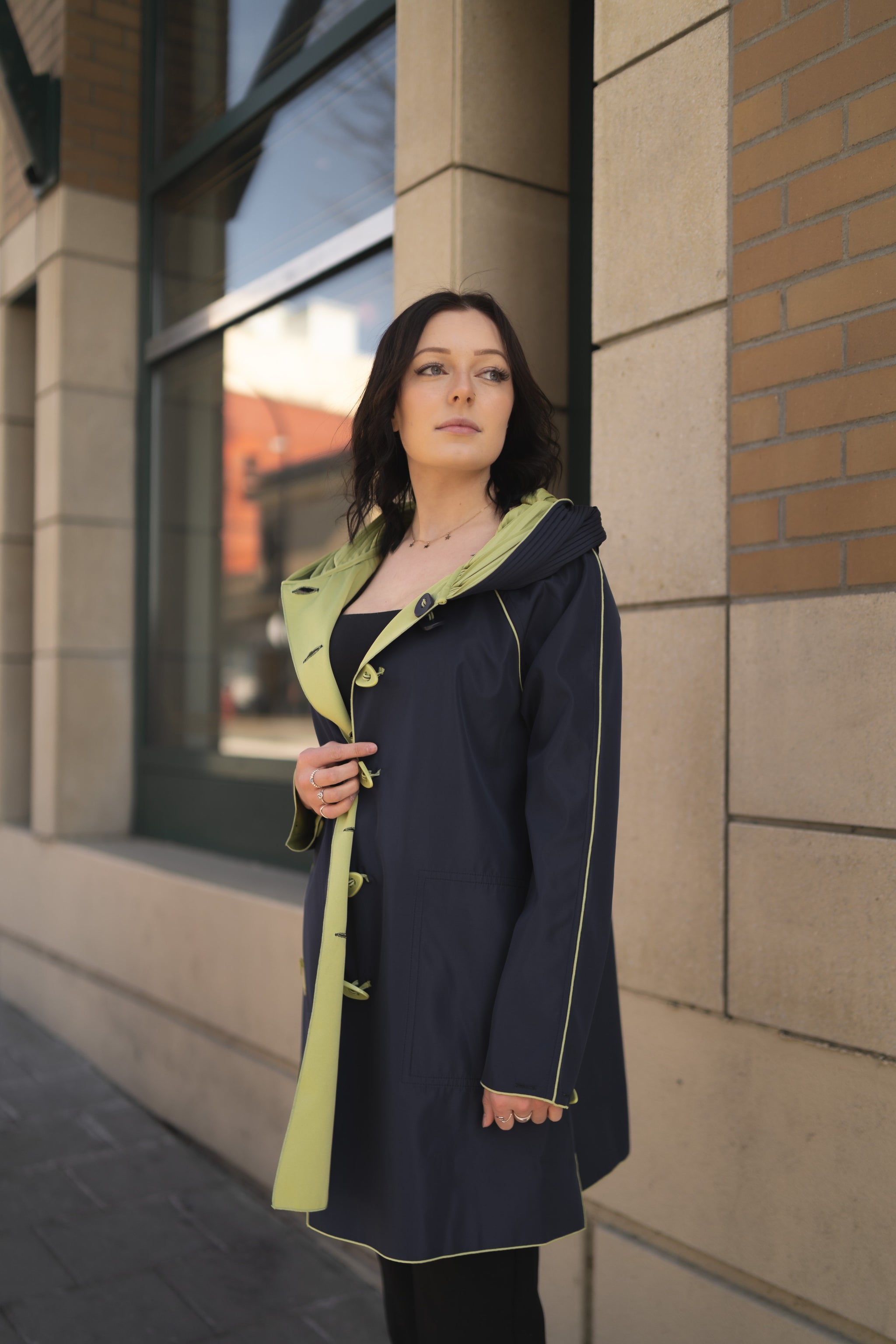 ジャケット・アウター YOKE 20aw REVERSIBLE TRENCH COAT YOKE 21AW REVERSIBLE TRENCH COAT SAGE GREEN style.8.13